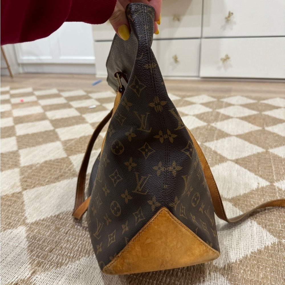 Authentic Vintage LOUIS VUITTON Bag Monogram Cabas mezzo canvas tote shoulder - Picture 9 of 16